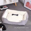 Cama de perro suave mascota de lujo cama para perros